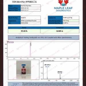 GHRP-6 – 10 mg - Image 2
