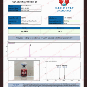 Alternative view of hCG (human chorionic gonadotropin) – 5000 IU