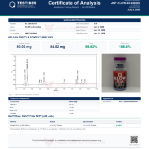 Alternative view of KLOW – 80 mg
