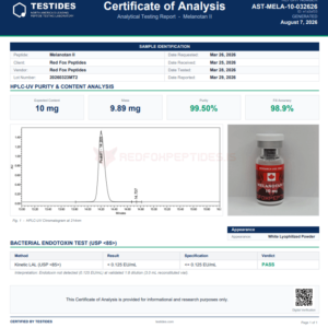 Alternative view of MELANOTAN-2 (MT2) – 10 mg
