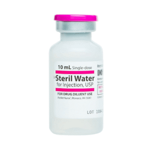 sterile water